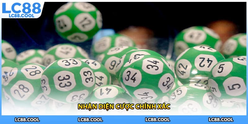 Nhận diện cược chính xác