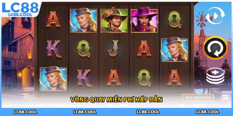 Vòng quay miễn phí hấp dẫn