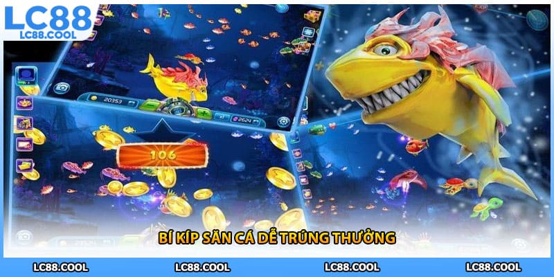 Bí kíp săn cá dễ trúng thưởng